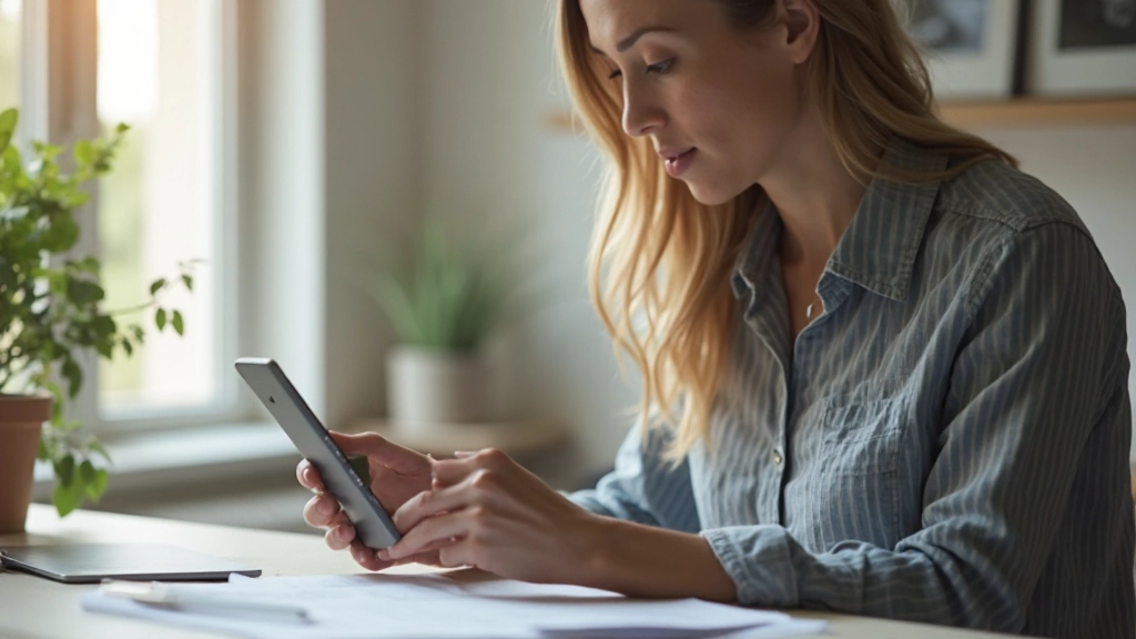 Профессиональное фото отслеживания доходов и расходов с помощью приложения на смартфоне